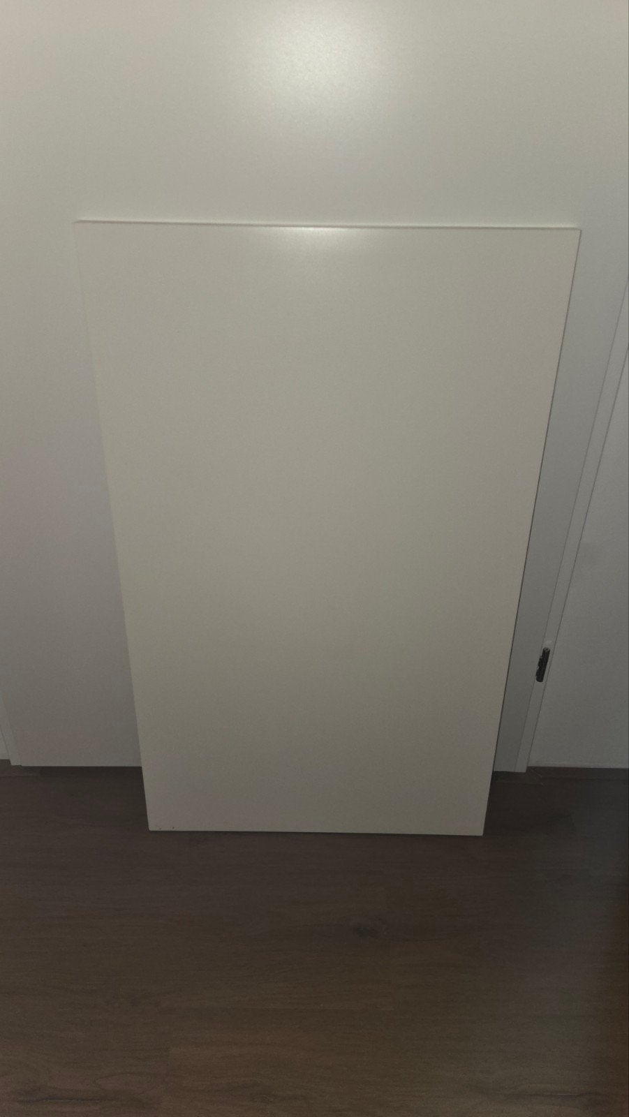 IKEA LINNMON / ADILS - Tafelblad met poten/bureau - Wit, Ophalen, Gebruikt, 100 tot 150 cm, 50 tot 100 cm