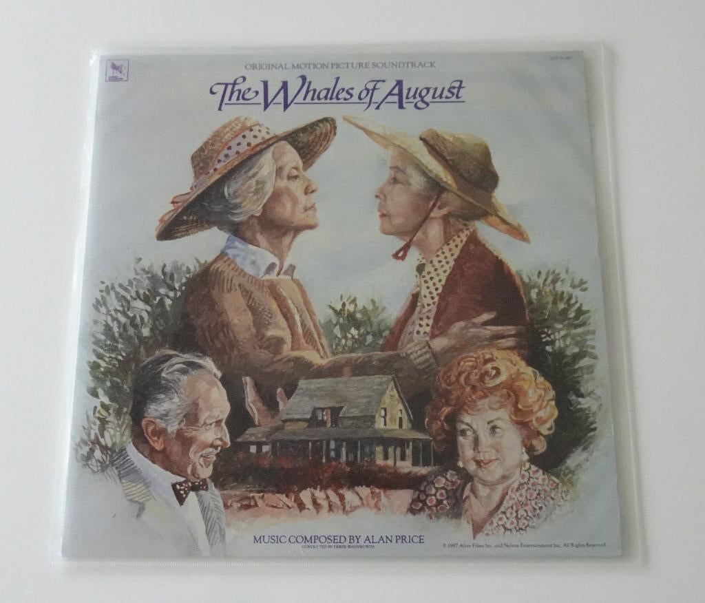 Alan Price – The Whales Of August - Original Soundtrack 1987, Ophalen, Zo goed als nieuw, 12 inch