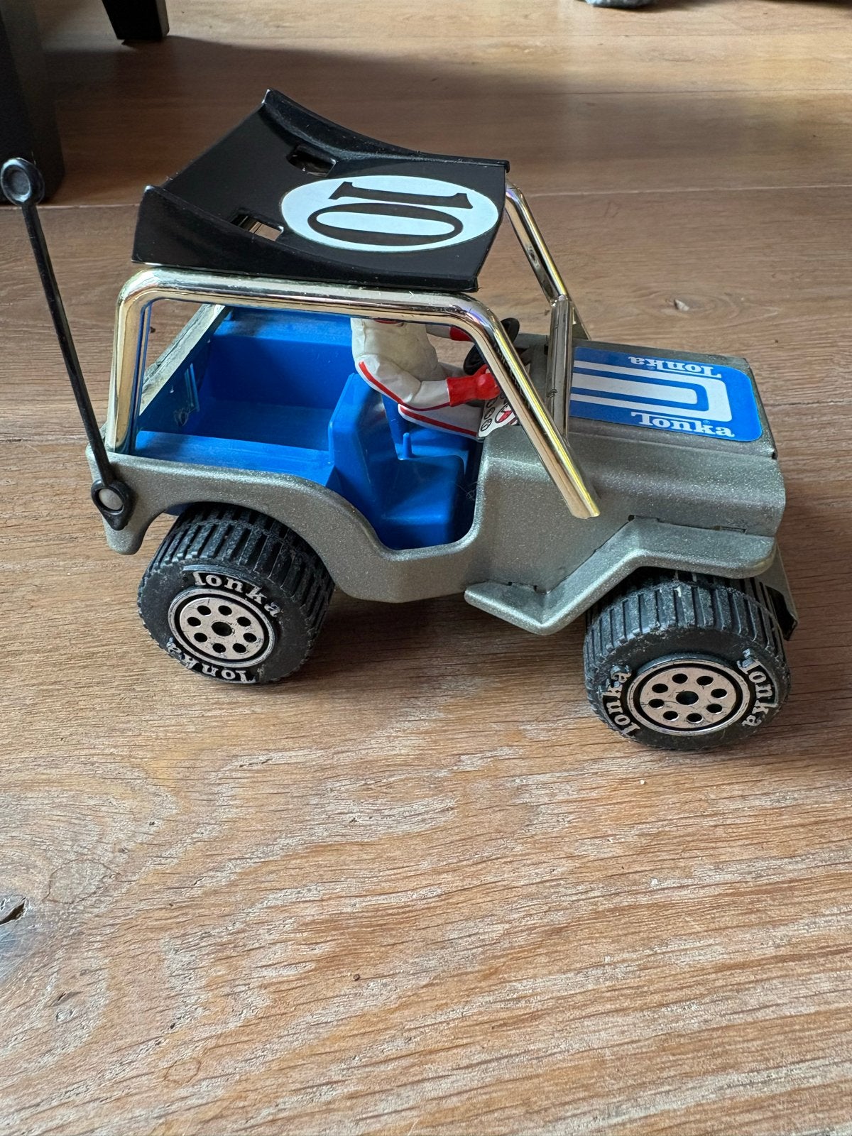 Vintage Tonka Jeep CJ #10 Off-Road Speelgoedvoertuig Jaren ', Kinderen en Baby's, Ophalen of Verzenden, Gebruikt