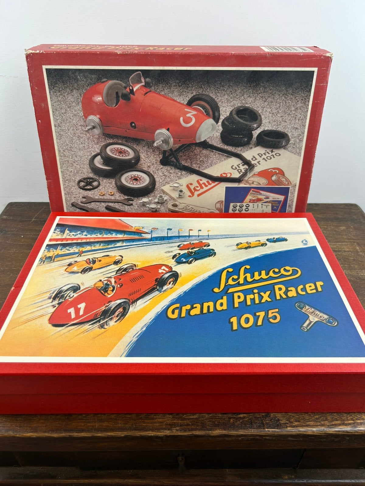 Schuco 1075 Grand Prix Racer Set, Ophalen of Verzenden