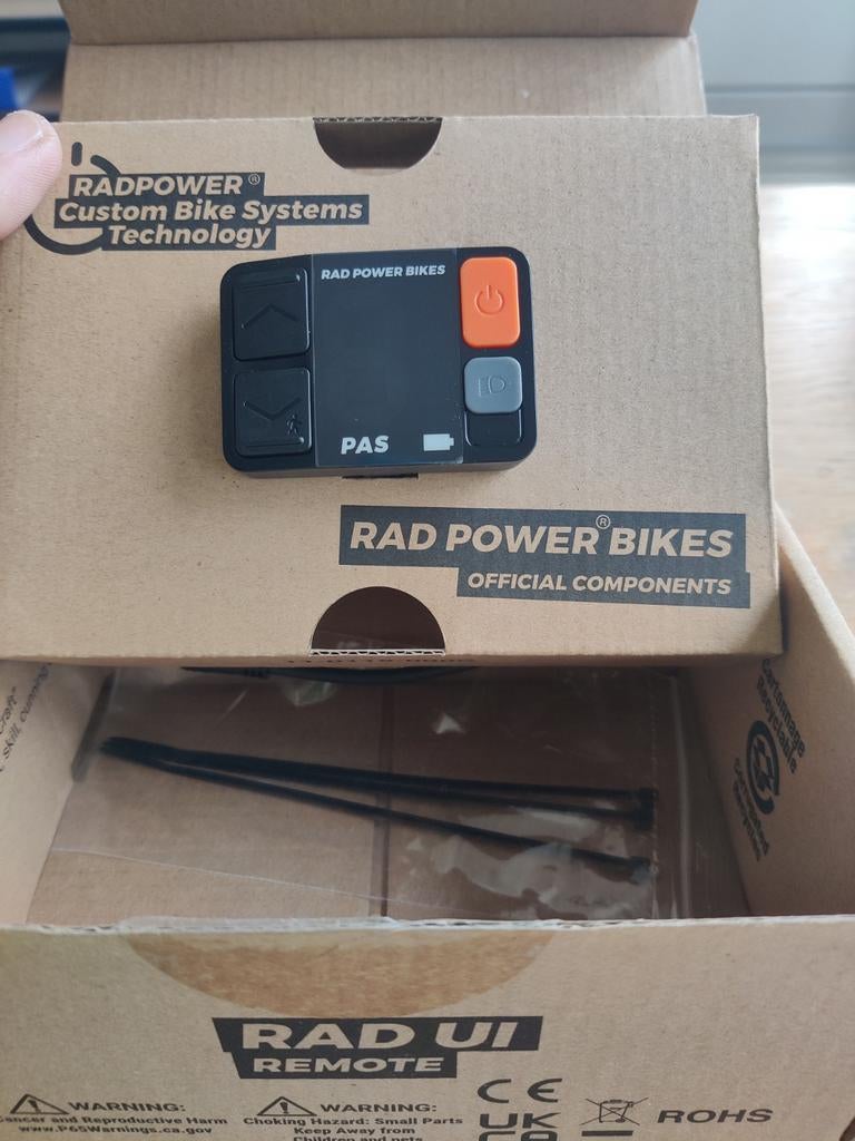 Nieuwe Rad Power Bikes Remote Unit Rhino 6+, City 5+, Fietsen en Brommers, Elektrische fietsen, Ophalen of Verzenden, Nieuw, Overige merken