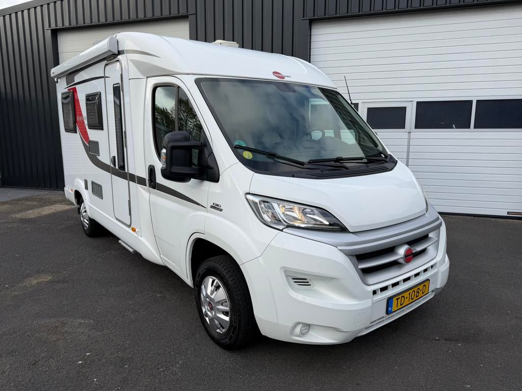 Burstner Brevio compacte camper - buscamper - SUPER COMPLEET, Caravans en Kamperen, Campers, Gaslek-detector, Koelkast, Ringverwarming