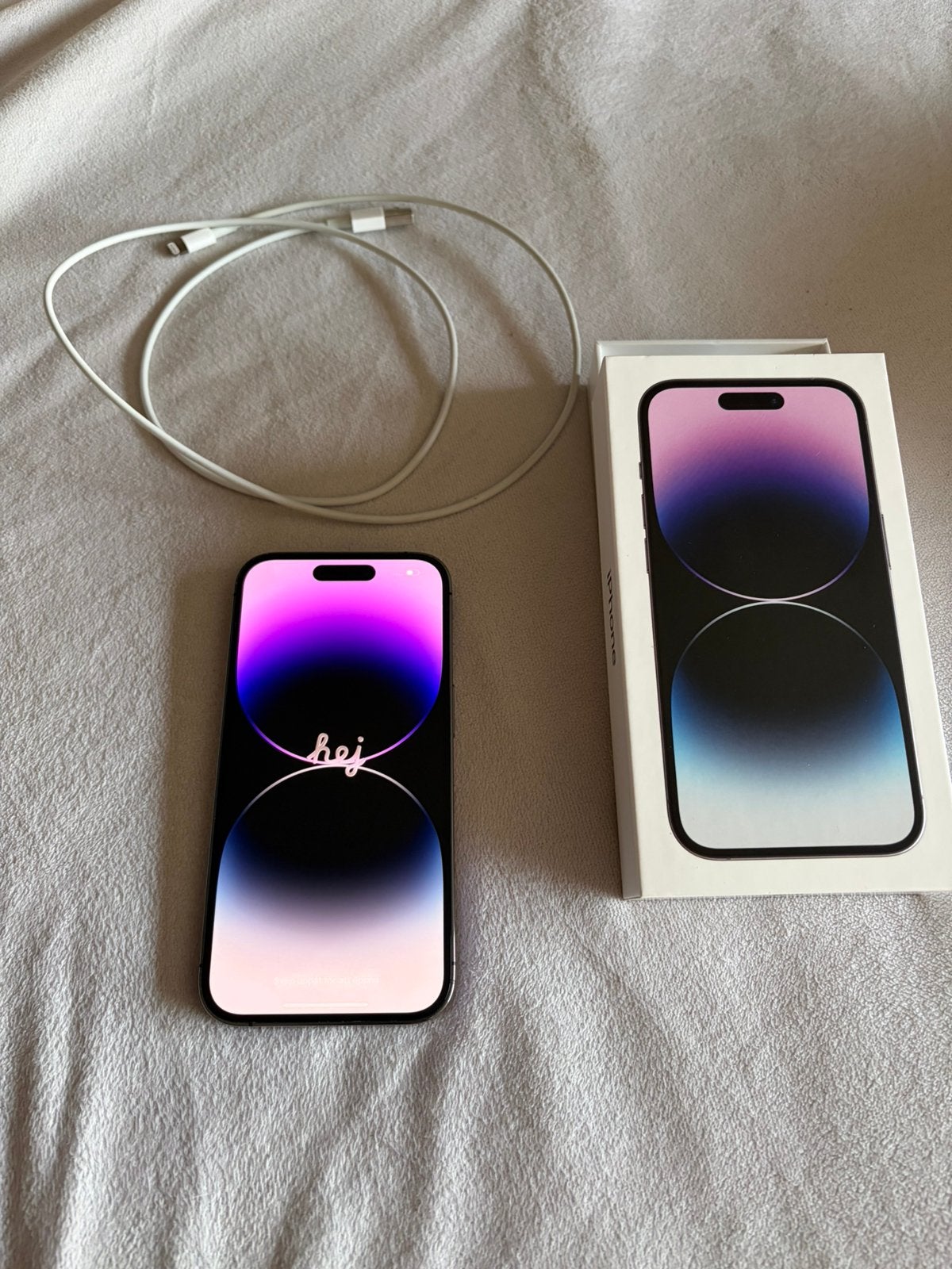 Iphone 14 pro, Ophalen, 83 %, Paars, Zonder abonnement
