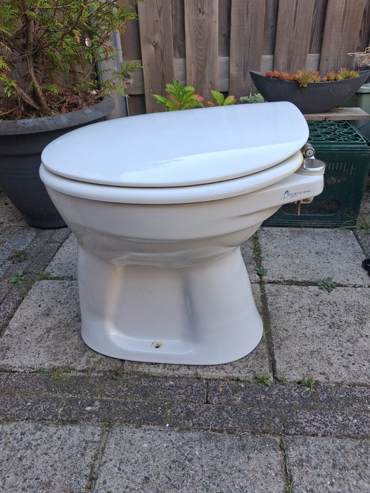 Novoboch Kiwa Toilet - Gebruikt, Doe-het-zelf en Verbouw, Sanitair, Ophalen, Gebruikt, Toilet