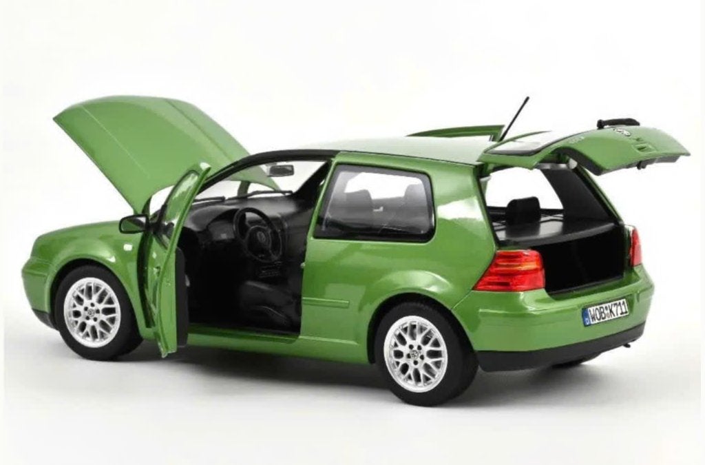 VW Golf GTI '98 Groen met. 1:18 schaal 1/18 NOREV ref 188571, Hobby en Vrije tijd, Modelauto's | 1:18, Verzenden, Nieuw, Norev
