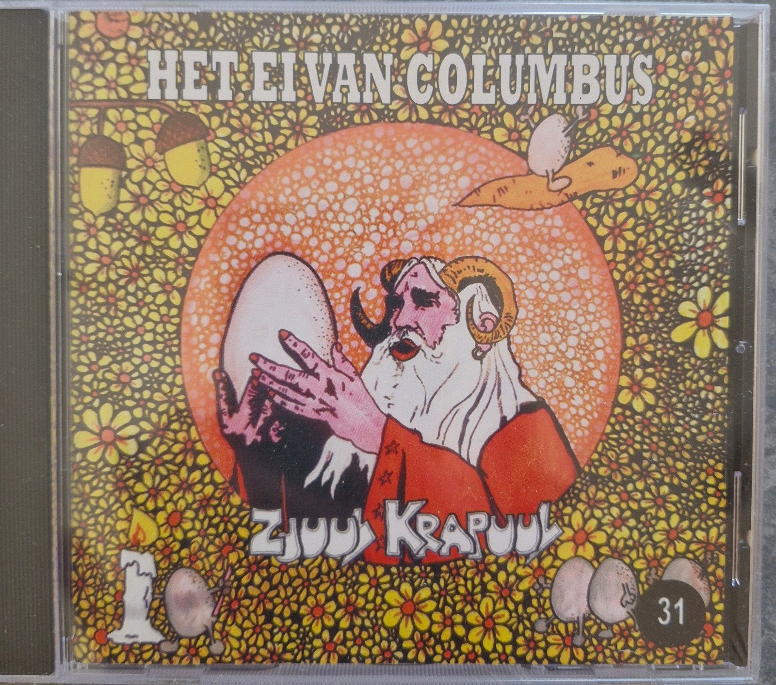 Cd Zjuul Krapuul - Het Ei van Columbus, België 2015., Cd's en Dvd's, Cd's | Rock, Nieuw in verpakking, Folk Rock, Ophalen of Verzenden