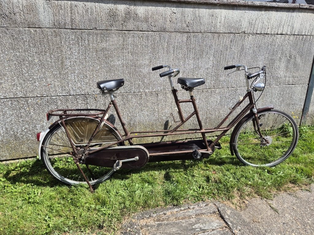 Tandem, Fietsen en Brommers, Fietsen | Tandems, Minder dan 10 versnellingen, Gebruikt, 47 tot 51 cm, Gazelle