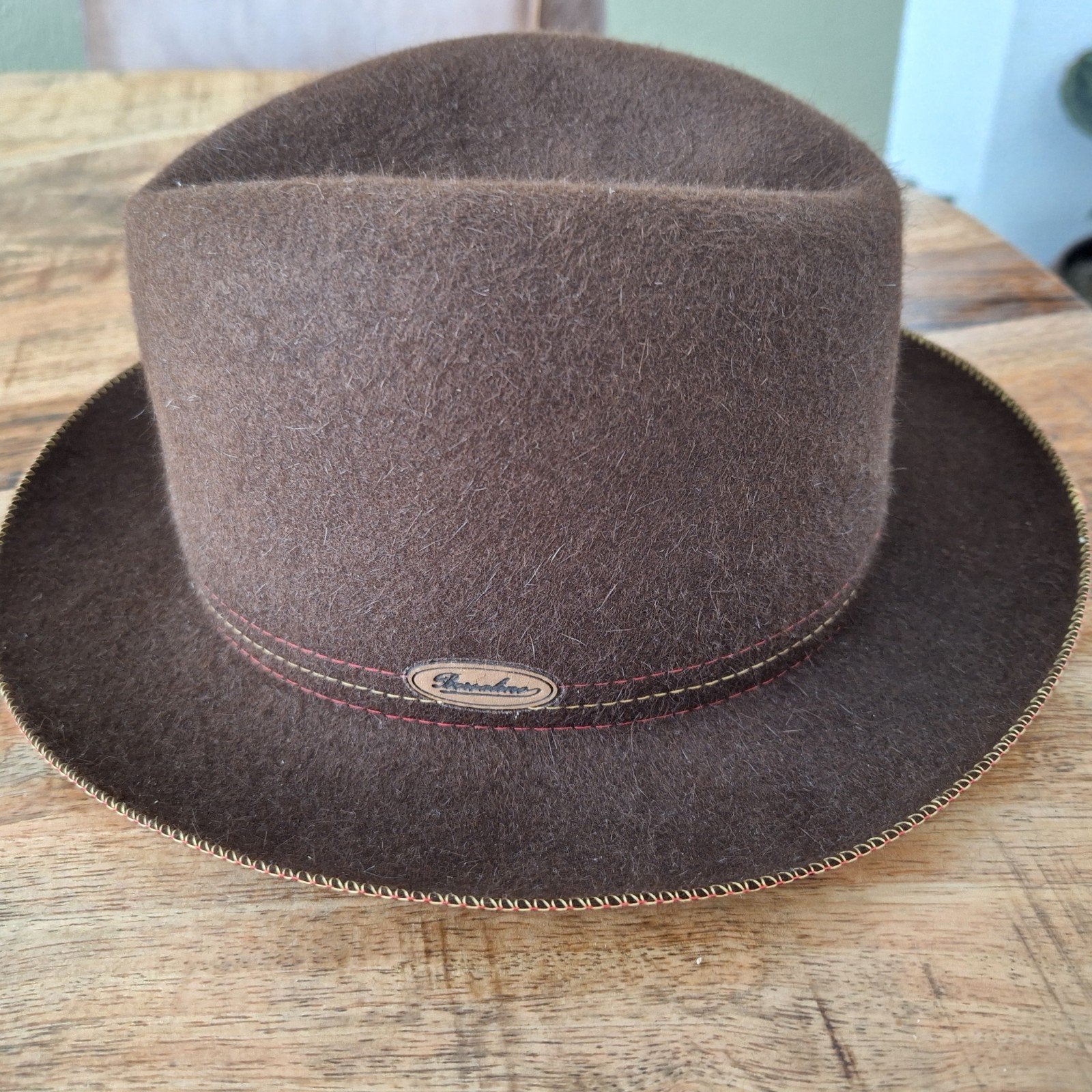 Borsalino Traveller Hoed - Waterafstotend Vilt, Borsalino, Hoed, Zo goed als nieuw, One size fits all
