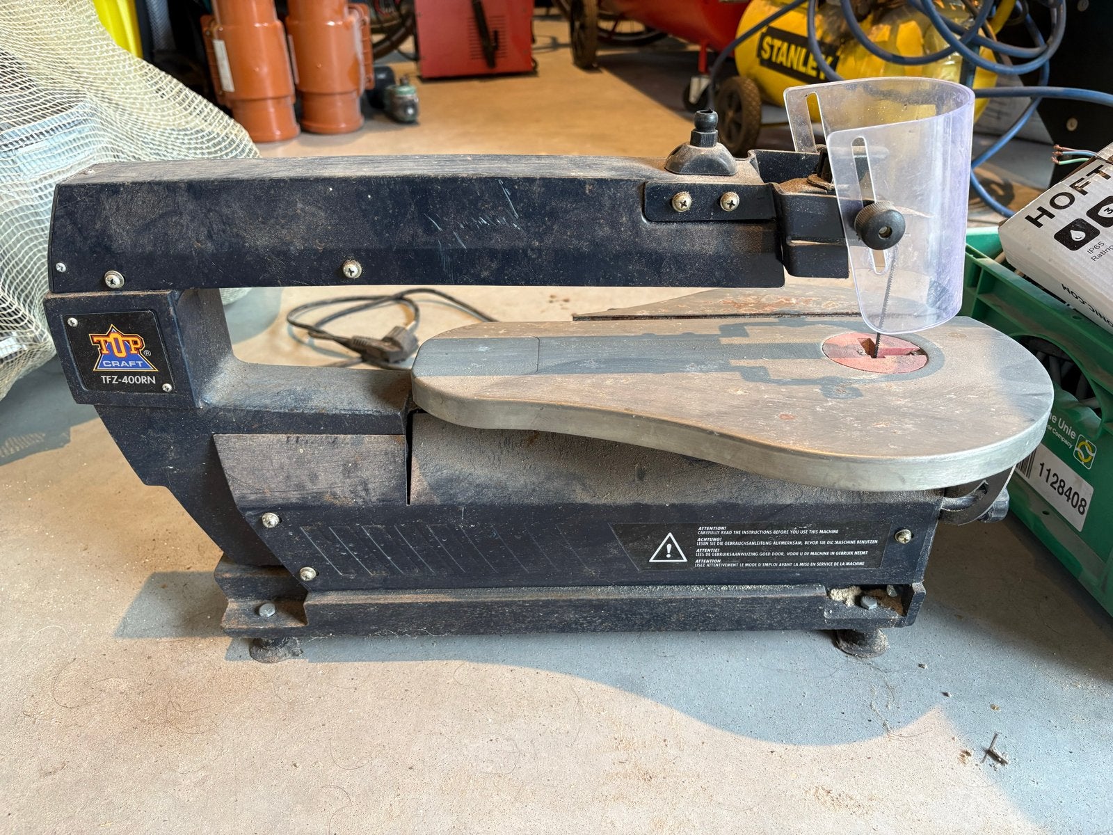 Top Craft TFZ-400RN Figuurzaagmachine, Ophalen, Minder dan 30 mm, Gebruikt, Figuurzaag