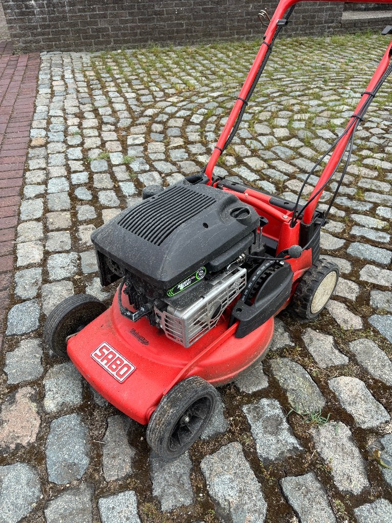 Grasmaaier: SABO 43 VARIO, Tuin en Terras, Grasmaaiers, Cirkelmaaier, Gebruikt, Benzine-grasmaaier, 40 t/m 49 cm
