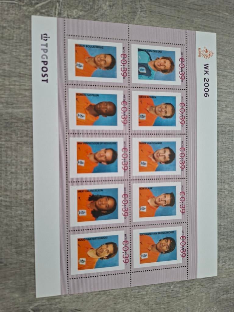 Postzegels 2006 WK, Ophalen of Verzenden