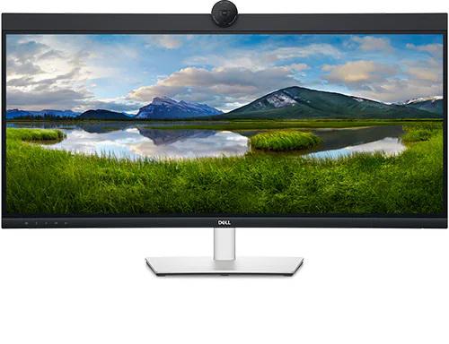 Dell P3424WEB 34 inch Curved Ultrawide Monitor met Webcam, Ophalen, IPS, Zo goed als nieuw, Dell
