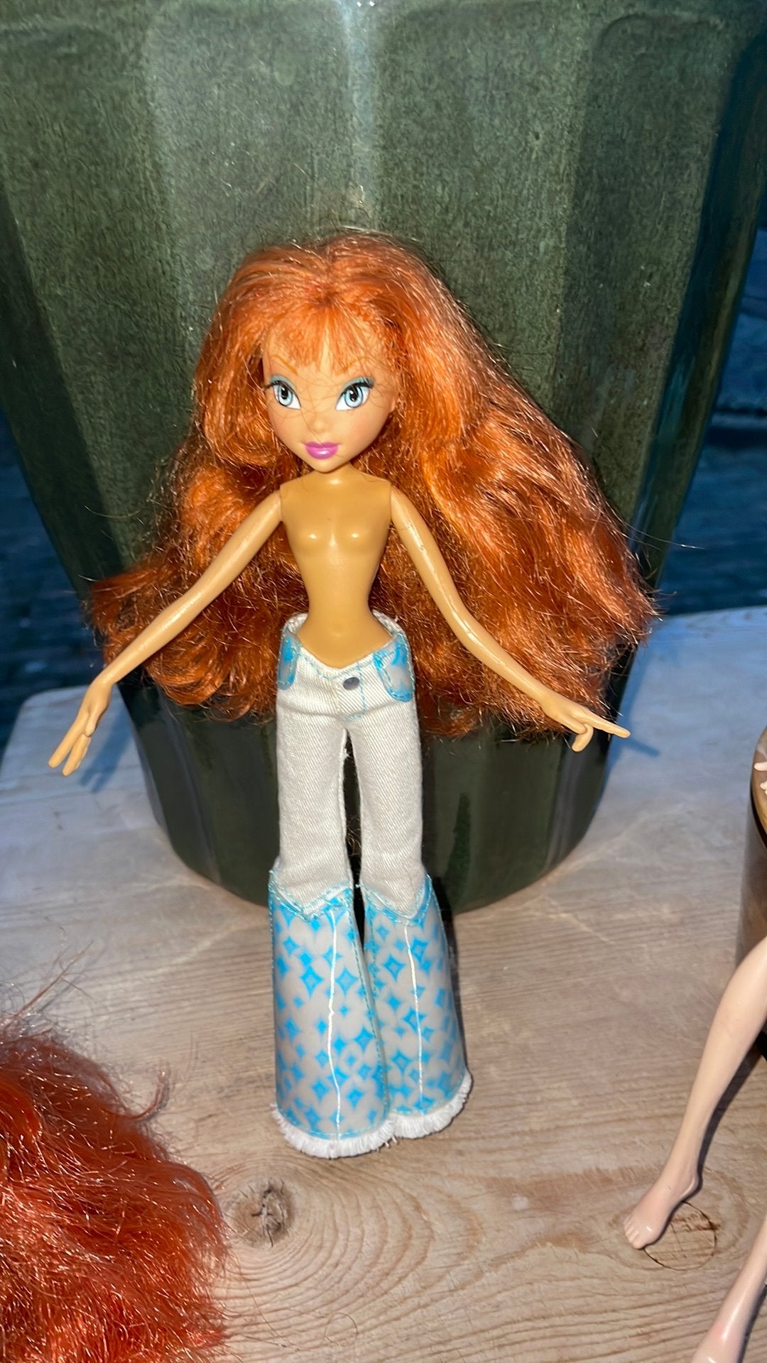 Winx club Bloom fairy magic fashion pop, Ophalen of Verzenden, Zo goed als nieuw, Pop