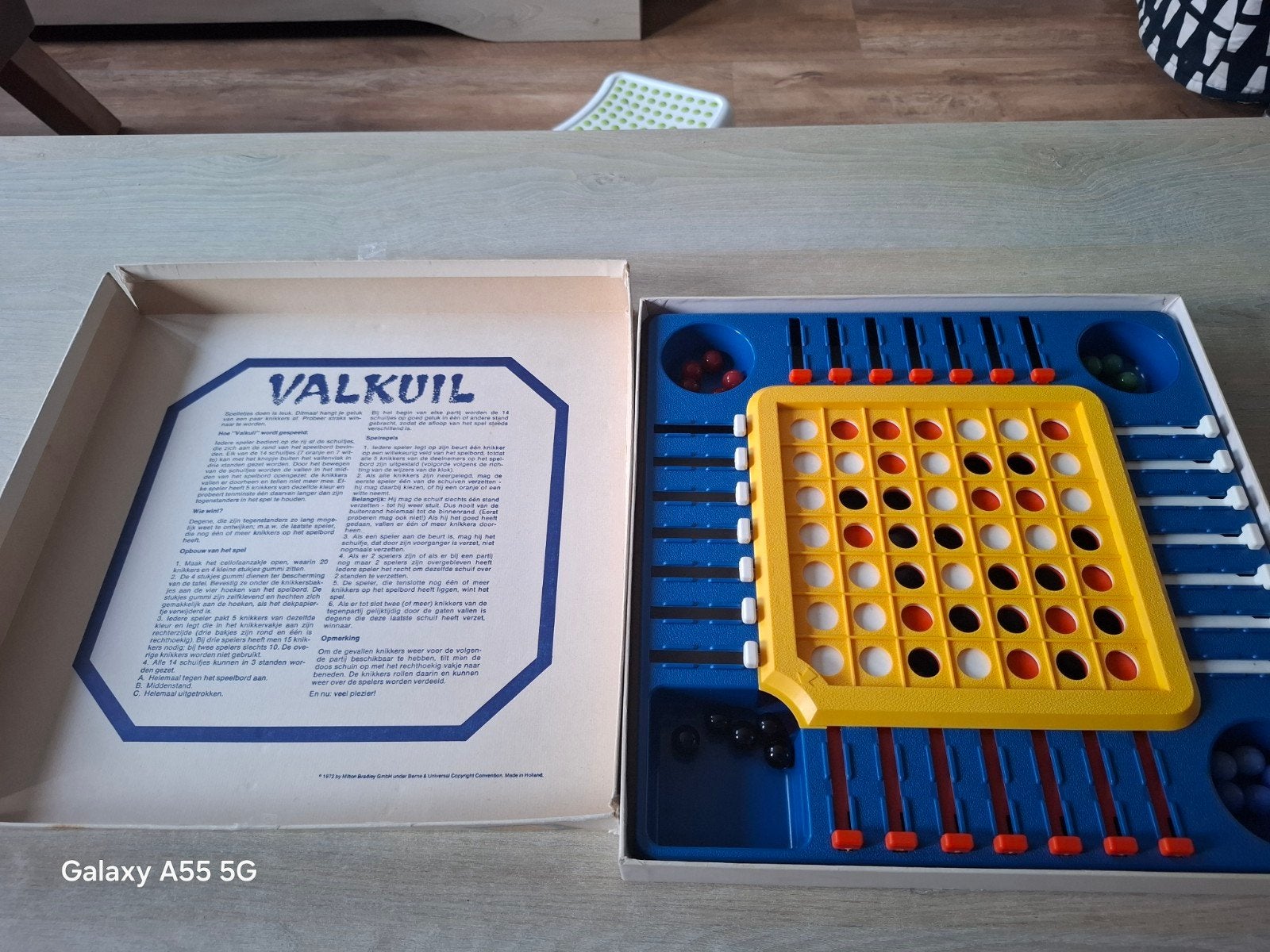 Valkuil bordspel - MB Spellen - Vintage gezelschapsspel, Hobby en Vrije tijd, Gezelschapsspellen | Bordspellen, Ophalen of Verzenden