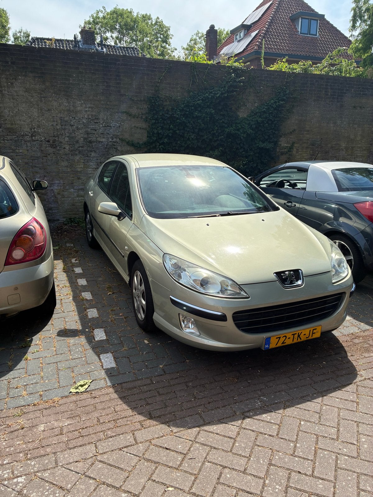 Peugeot 407 1.8 16V 2006 Grijs, Auto's, 125 pk, 4 cilinders, 1749 cc, Origineel Nederlands