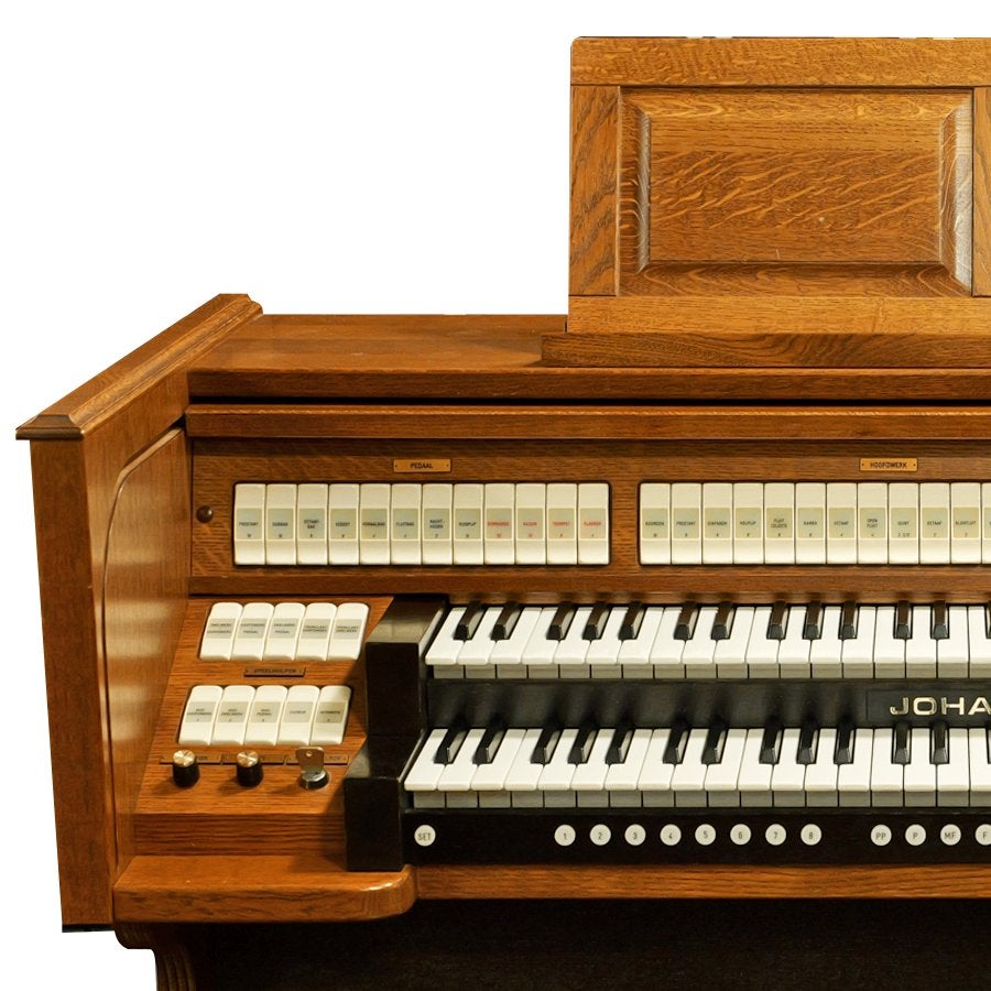 Johannus Sweelinck 20 Donker Eiken - Occasion, Muziek en Instrumenten, Orgels, 2 klavieren, Gebruikt, Ophalen of Verzenden, Orgel