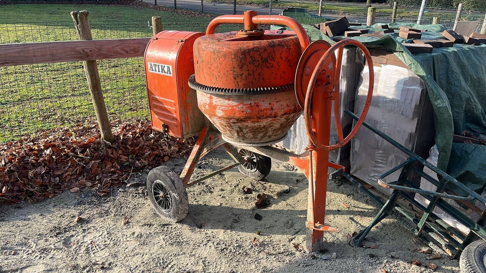 Atika Betonmolen Ultra UL 180 Liter - Gebruikt, Ophalen, Gebruikt