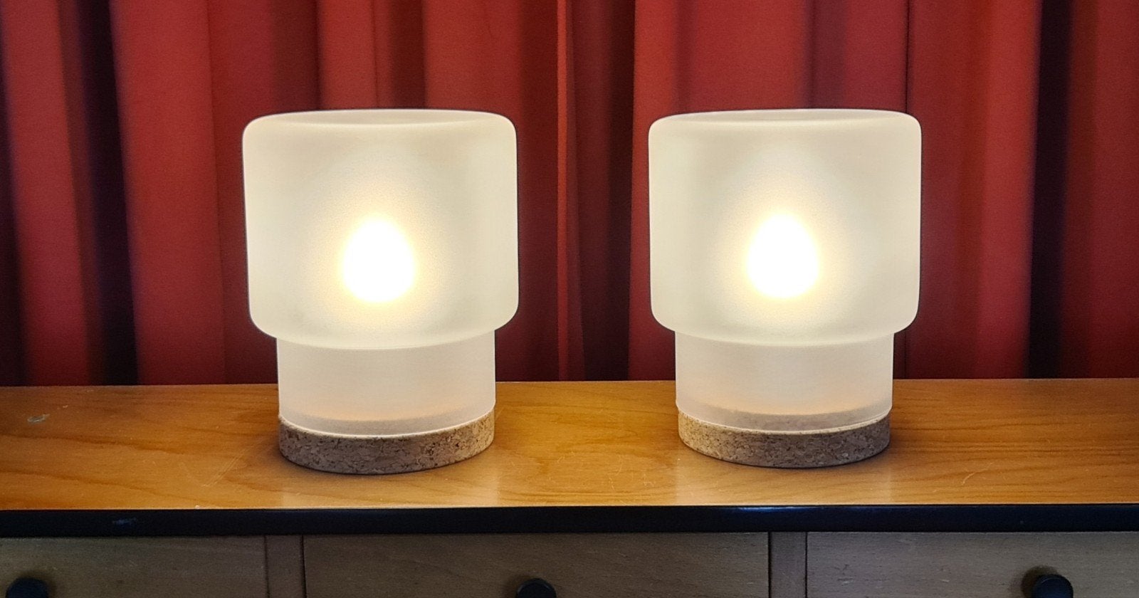 Ikea Sinnerlig tafellamp 2x, Ophalen of Verzenden, IKEA