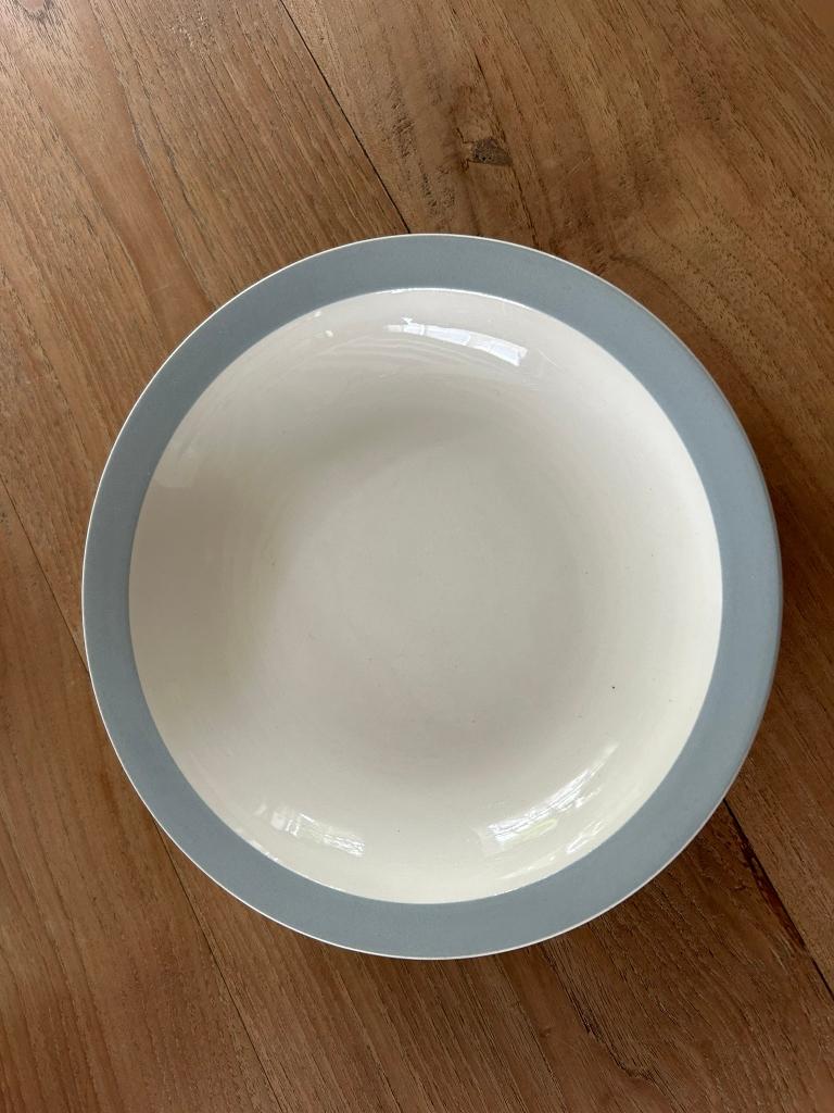 Pastel diep bord celadon, Antiek en Kunst, Ophalen of Verzenden