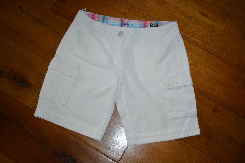 Gaastra, stoere witte korte broek, mt 38, Maat 38/40 (M), Gaastra, Kort, Wit