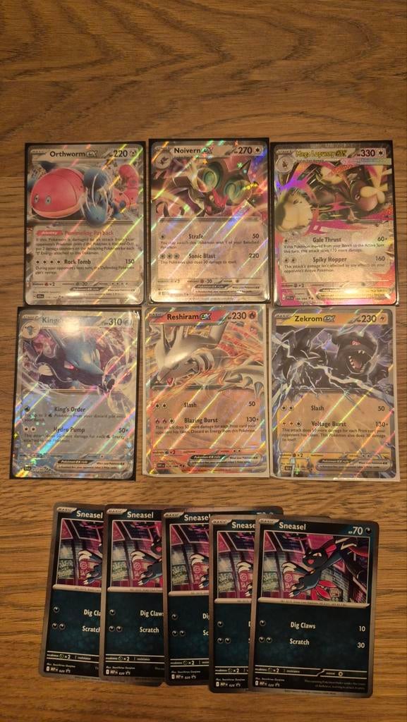 Pokémon EX kaarten, Ophalen of Verzenden, Meerdere kaarten