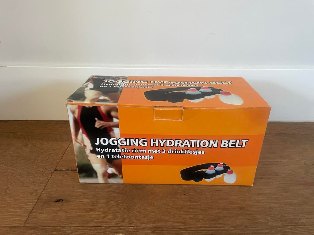 Jogging Hydration Belt - Hardloopgordel met drinkflesjes, Overige merken, Overige typen, Nieuw, Ophalen of Verzenden