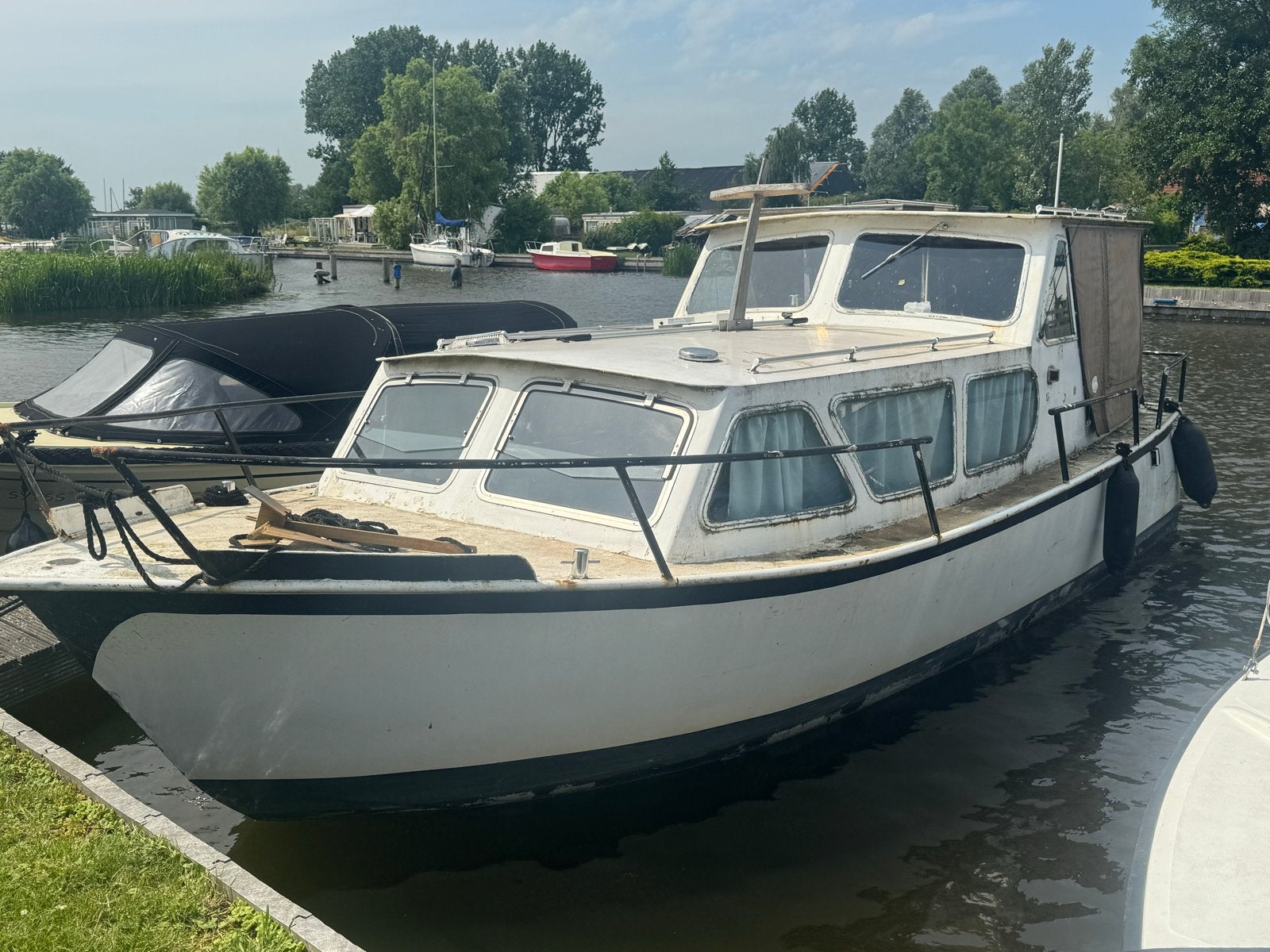 Kajuitboot opknapper, Gebruikt, Diesel, Ophalen, Staal