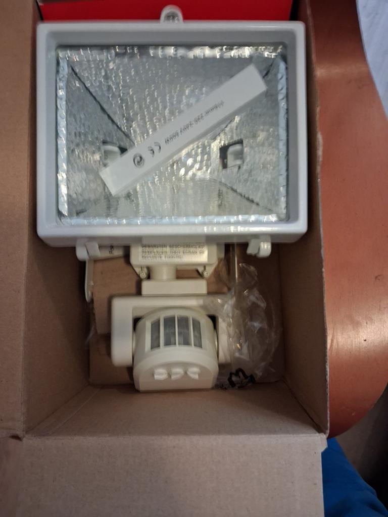 Begroetings/beveiligings Halogeenlamp, Ophalen of Verzenden, Nieuw, Minder dan 50 watt