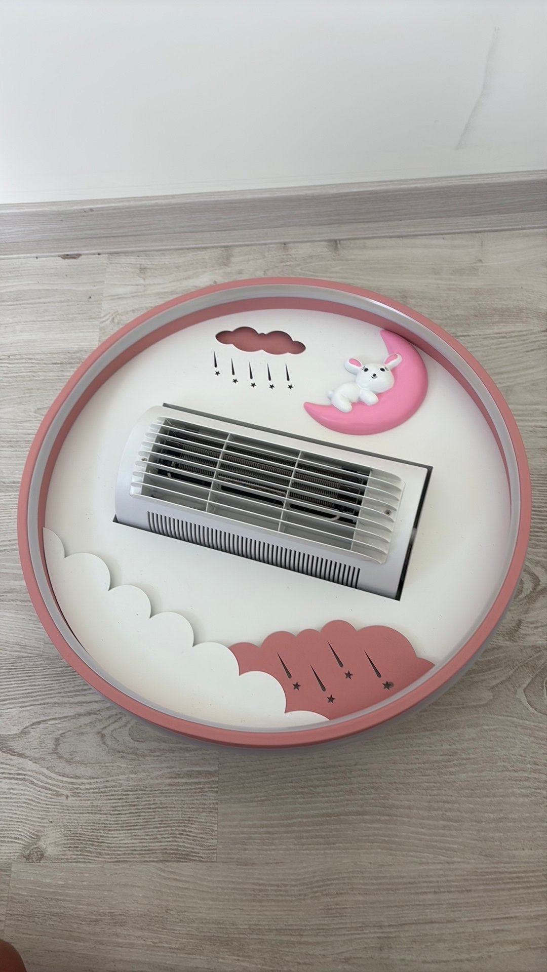 Led plafondlamp ventilator nieuw meisjes kamer lamp, Overige materialen, Dimbaar, Nieuw, Overige fittingen