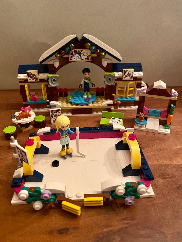 LEGO Friends Ijsbaan, Kinderen en Baby's, Speelgoed | Duplo en Lego, Ophalen of Verzenden, Zo goed als nieuw, Complete set, Lego