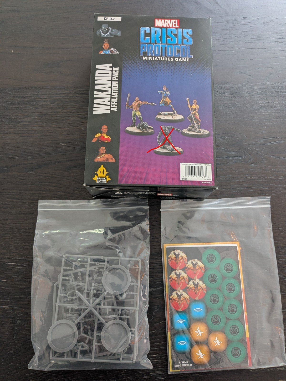 Wakanda affiliation pack Marvel Crisis protocol, Ophalen of Verzenden, Nieuw, Overige soorten