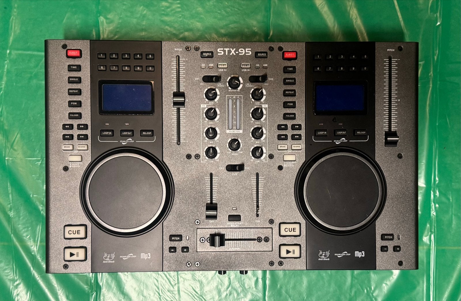 DJ Set met Versterker, Speakers en Statieven, Ophalen, Gebruikt, Dj-set, Overige merken