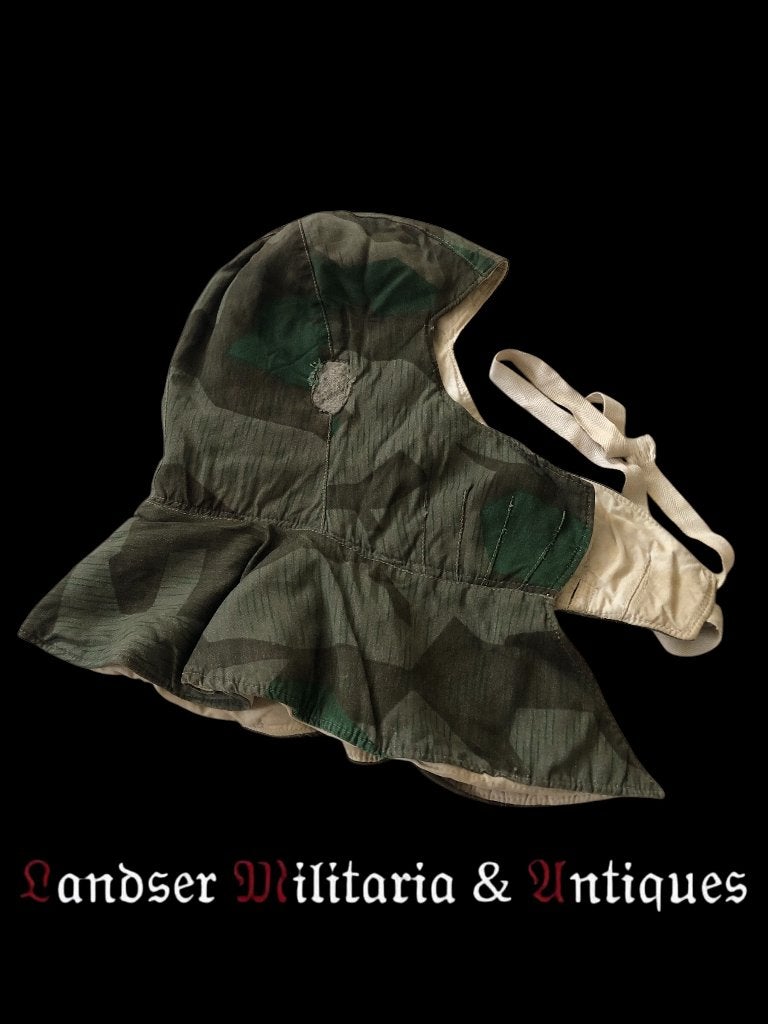 WH WW2 splittertarn kopfhaube, Verzamelen, Militaria | Tweede Wereldoorlog, Ophalen, Duitsland