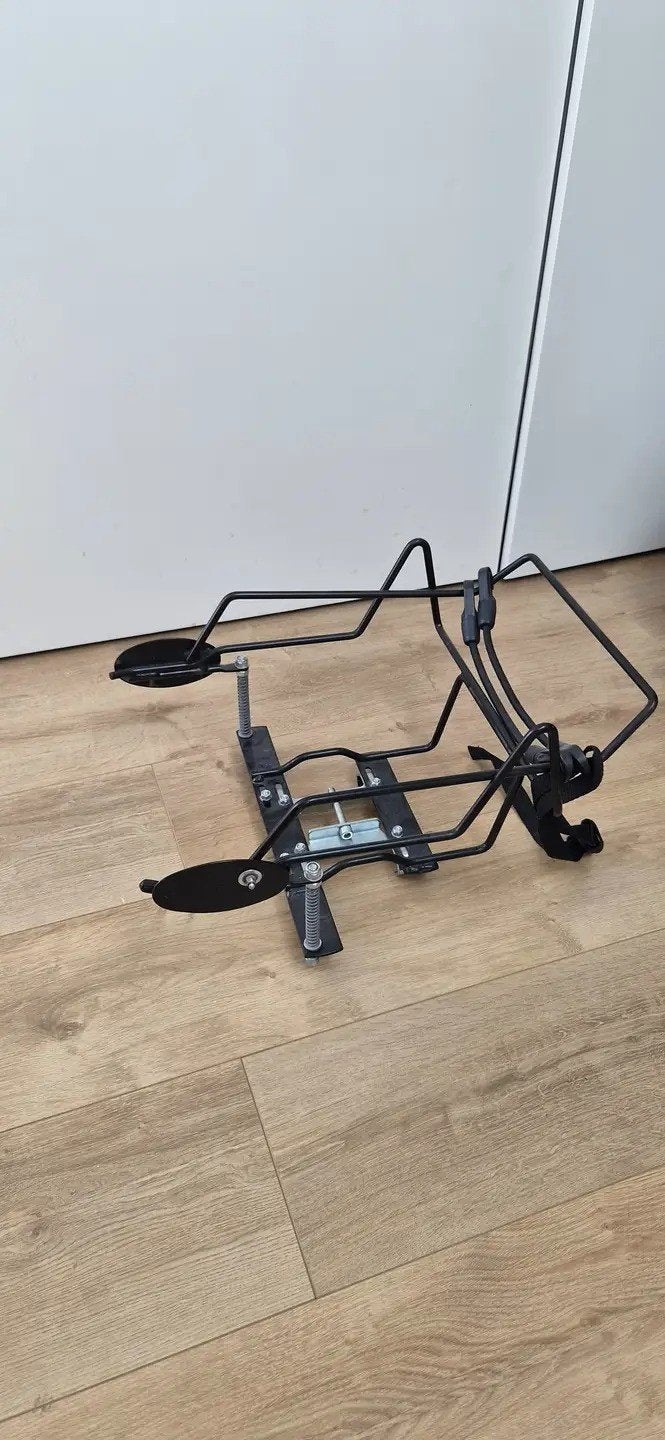 Steco Baby-mee fietsdrager voor autostoeltje, Ophalen of Verzenden, Zo goed als nieuw, Achterzitje, Steco Baby-Mee