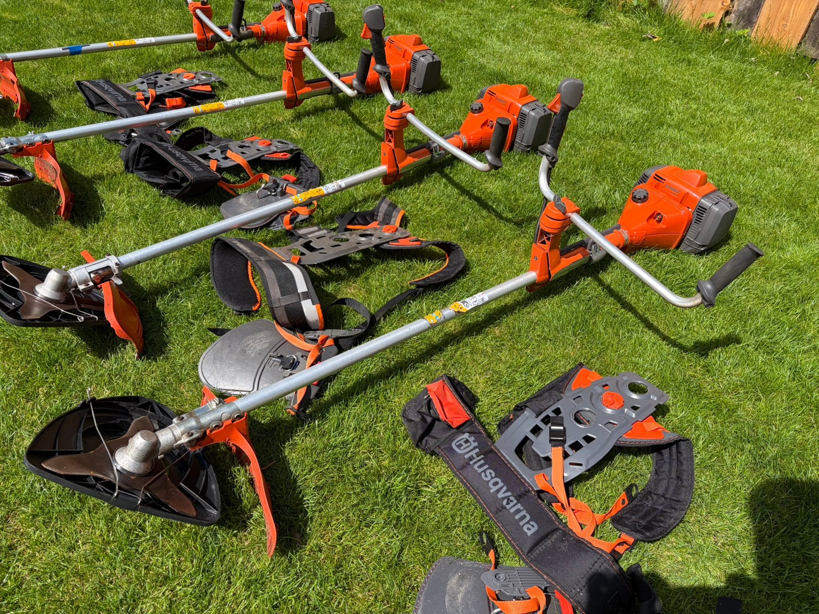 Husqvarna RXT 545 bosmaaier complete set, Tuin en Terras, Ophalen, Zo goed als nieuw, Benzine