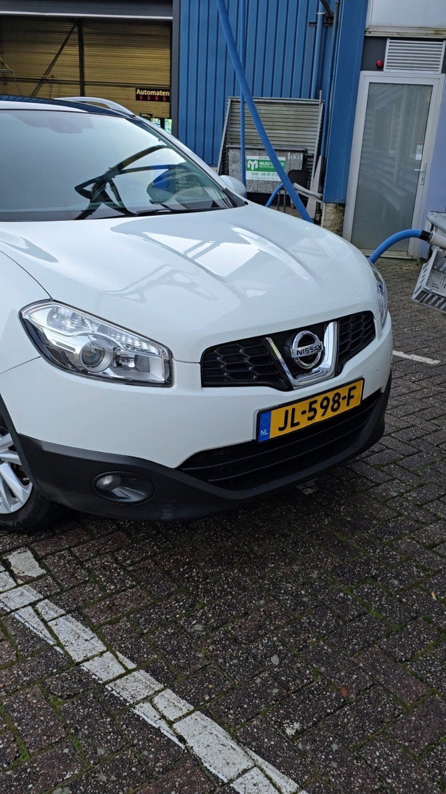 Nissan Qashqai 1.6 DCI 4WD 2012 Wit, Auto's, Voorwielaandrijving, Adaptieve lichten, Zwart, 4 cilinders