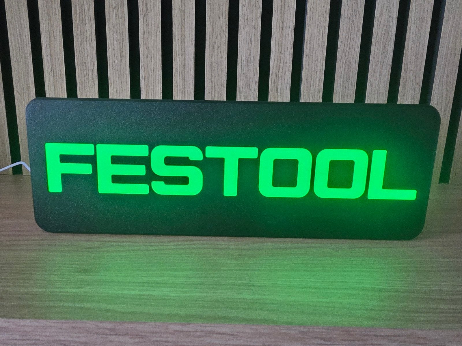 Festool LED Lichtreclame - Uniek Decoratiestuk, Ophalen of Verzenden, Zo goed als nieuw