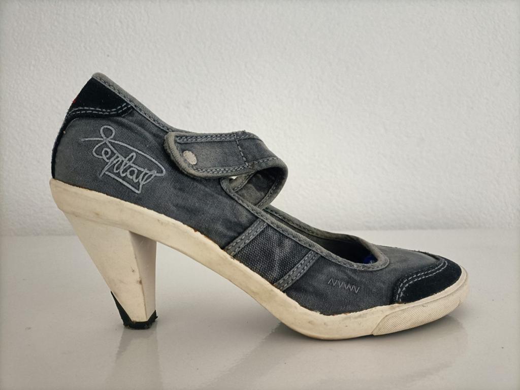 Replay dames hakken - Maat 39, Blauw, Replay, Ophalen of Verzenden, Schoenen met hoge hakken