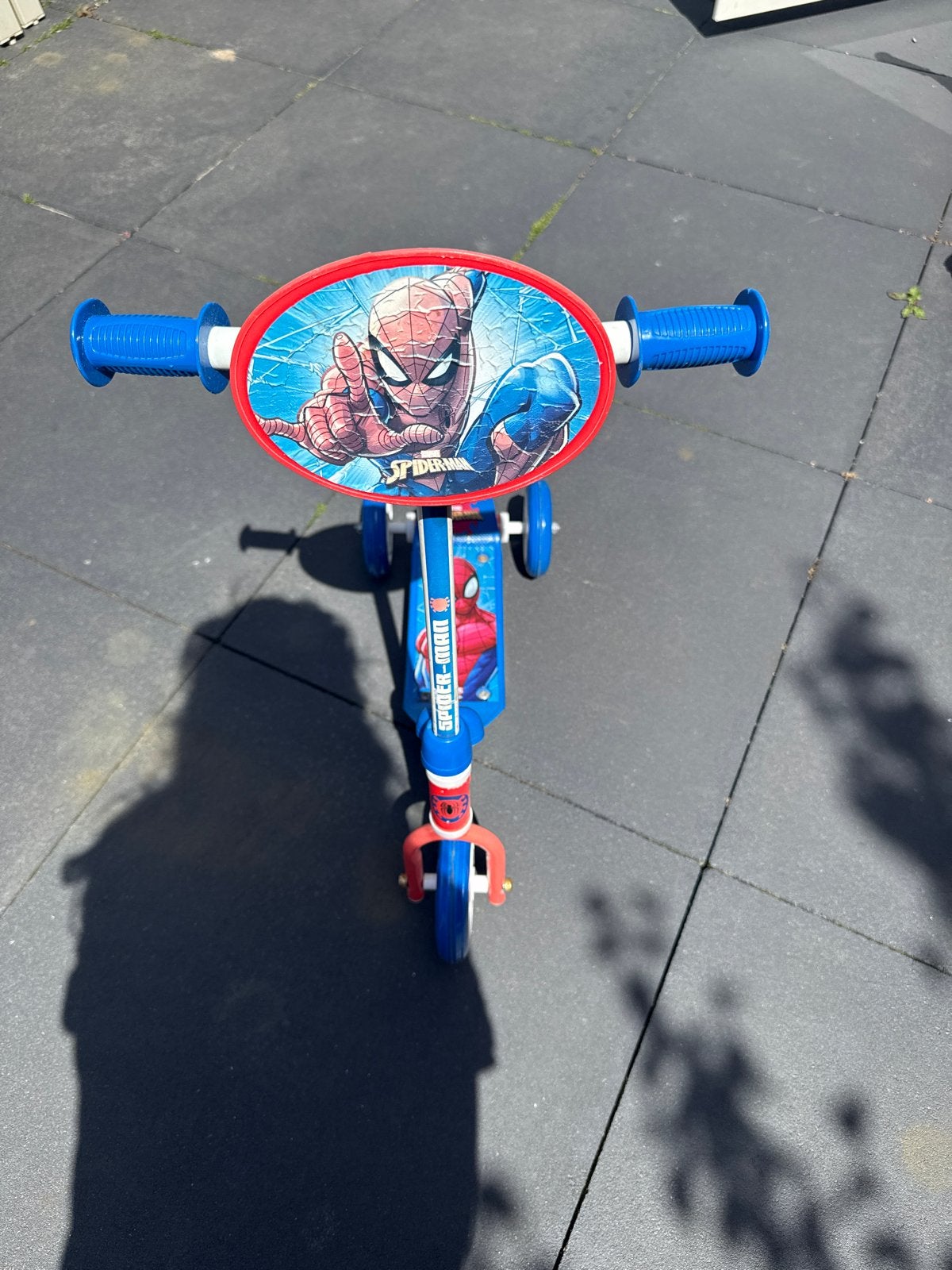 Spiderman step voor kinderen - Zo goed als nieuw, Ophalen of Verzenden, Zo goed als nieuw, Gewone step