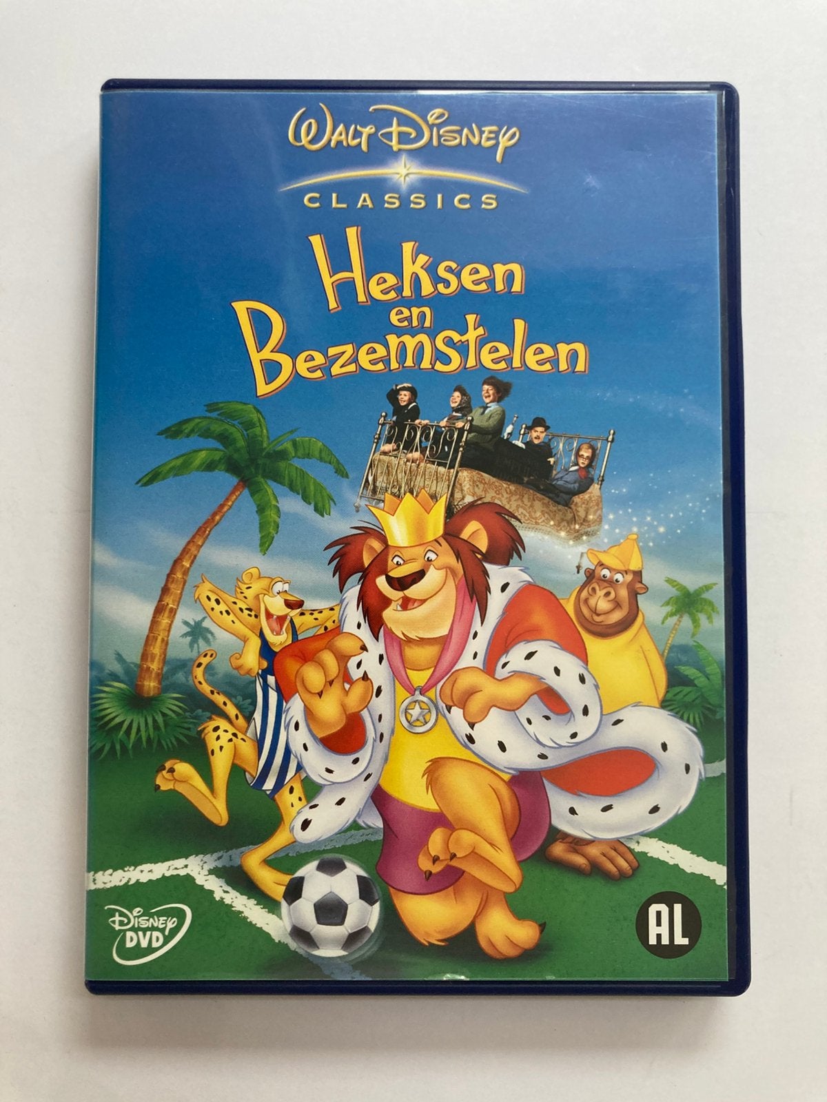Heksen en Bezemstelen, 1971 / DVD / Disney /Robert Stevenson, Engels, Alle leeftijden, Nederlands, Ophalen of Verzenden