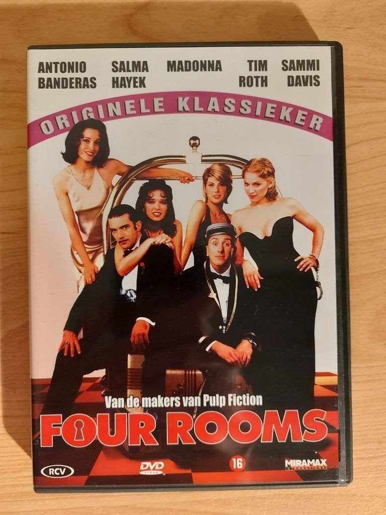 Four Rooms - Salma Hayek Tim Roth Antonio Banderas, Alle leeftijden, Ophalen of Verzenden, Zo goed als nieuw
