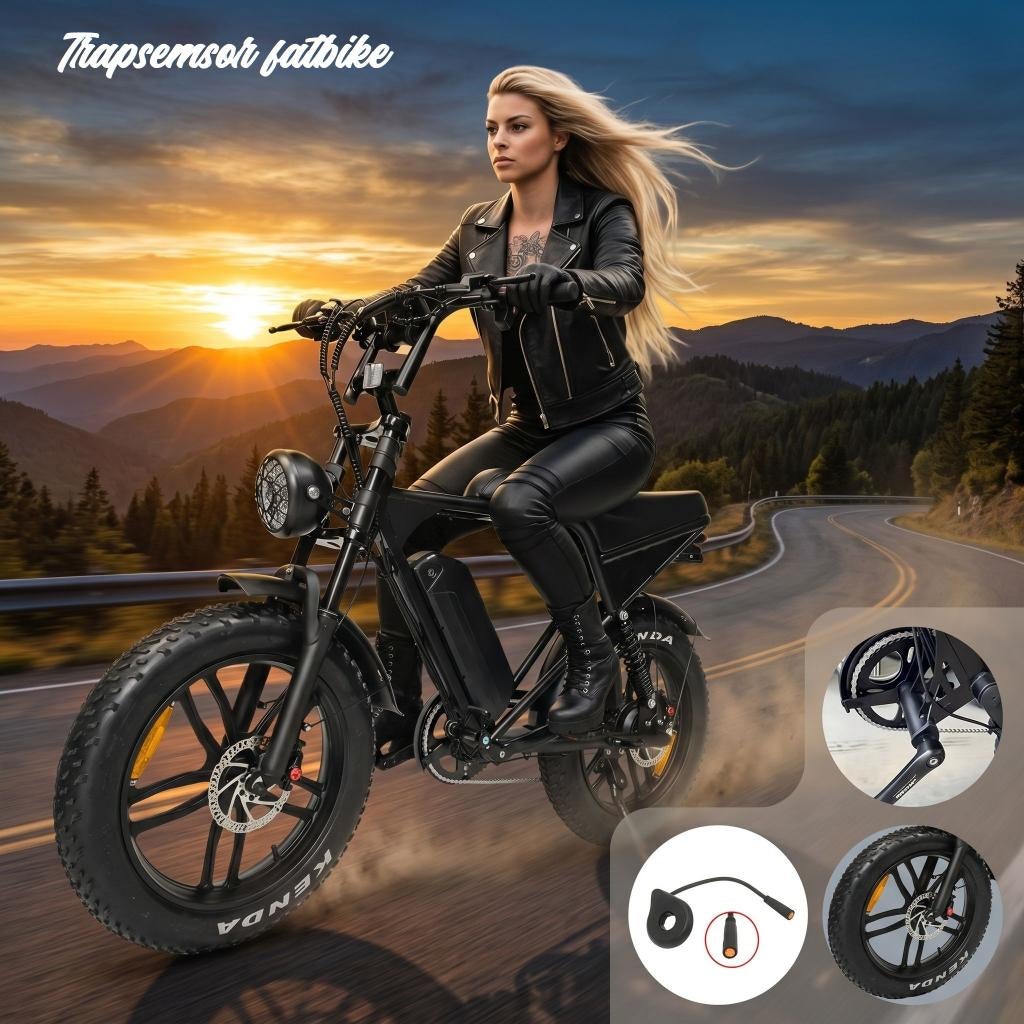 🔥Trapsensor Ouxi V8/H9 Fatbike – Nieuw–Direct Leverbaar!🔥, Verzenden, Nieuw, Kinderfiets, Crankstel of Pedalen