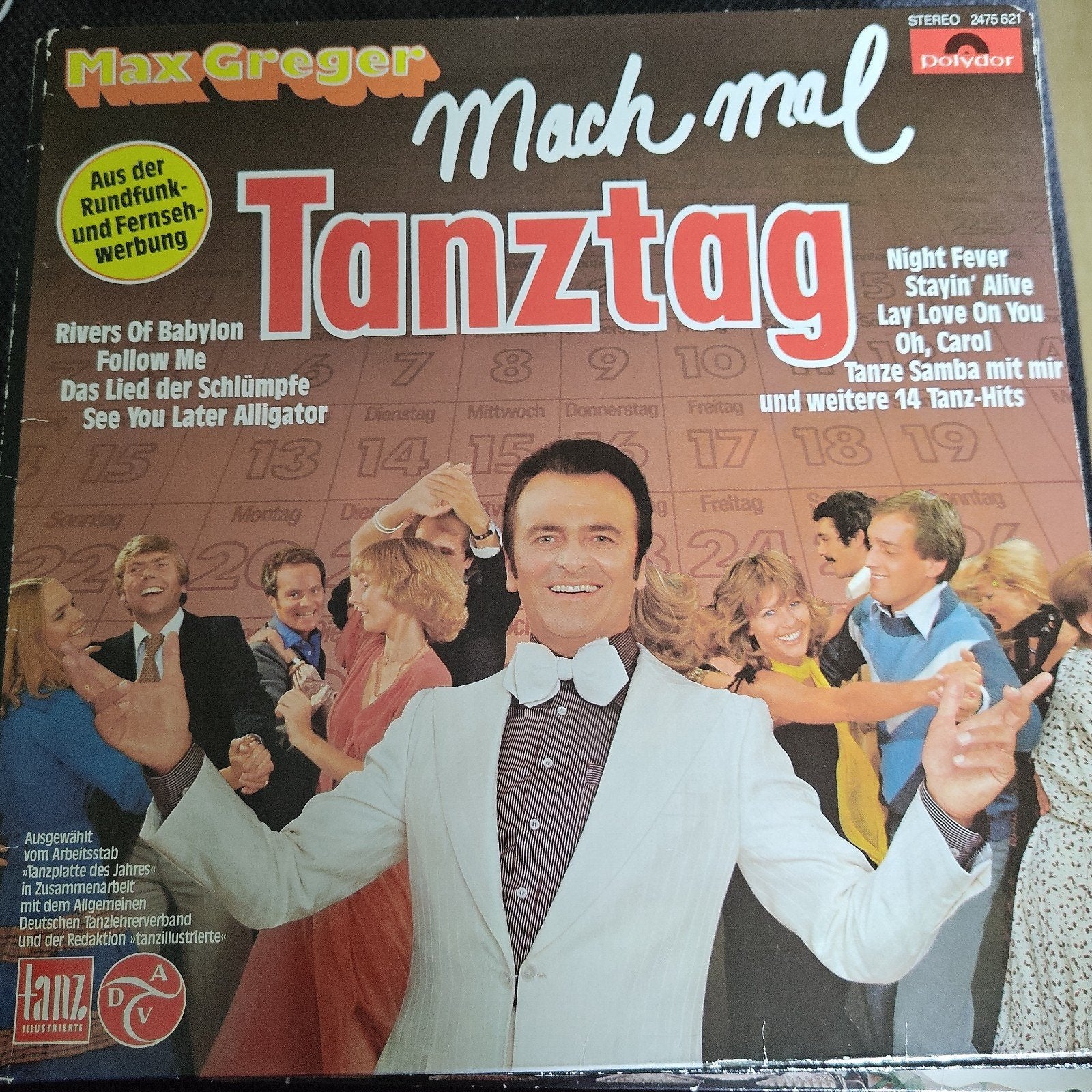 Max Greger - Mach mal Tanztag LP (1978), Ophalen of Verzenden, 1970 - 1979, Gebruikt, 12 inch
