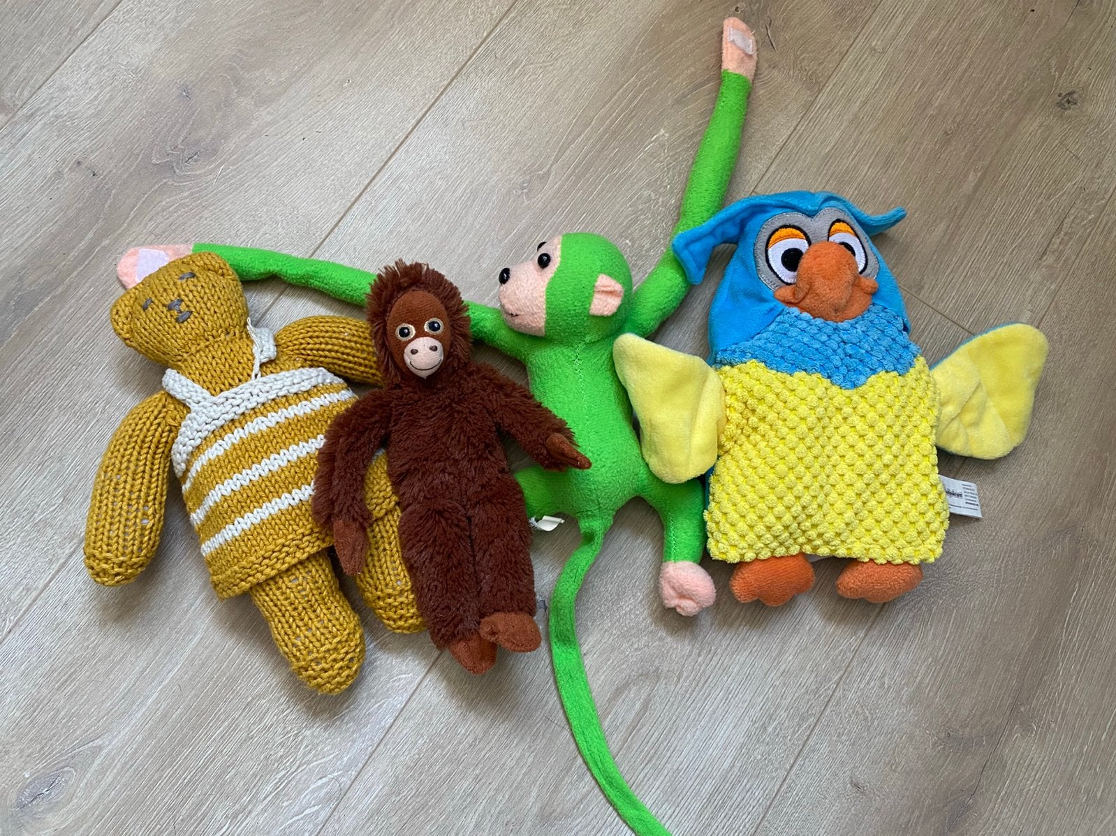 Knuffels, Ophalen, Zo goed als nieuw, Meerkleurig, Interactief
