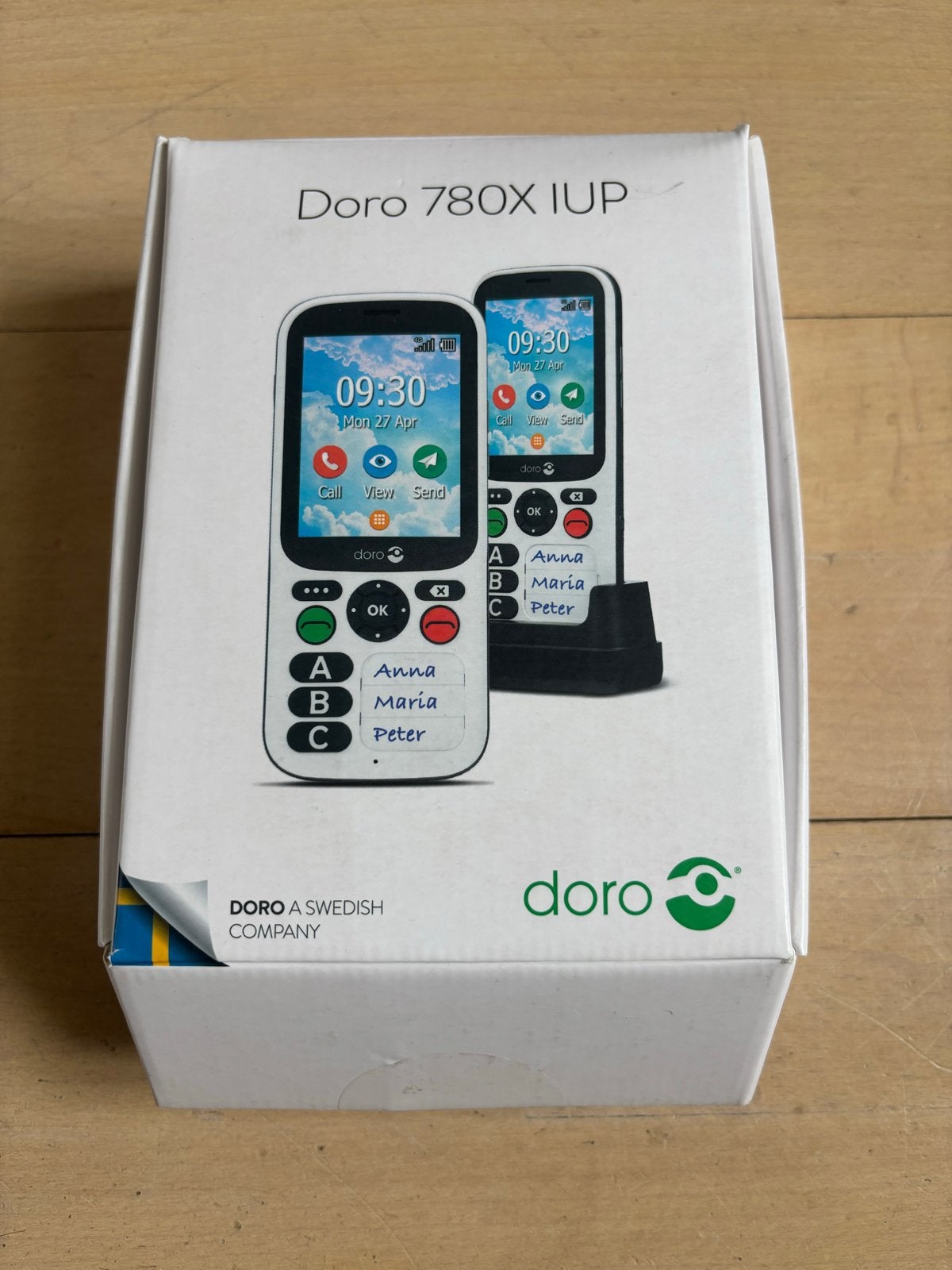 Doro 780X IUP (4G) Seniorentelefoon - Zwart/Wit, Ophalen of Verzenden, Klassiek of Candybar, Zonder simlock, Zonder abonnement