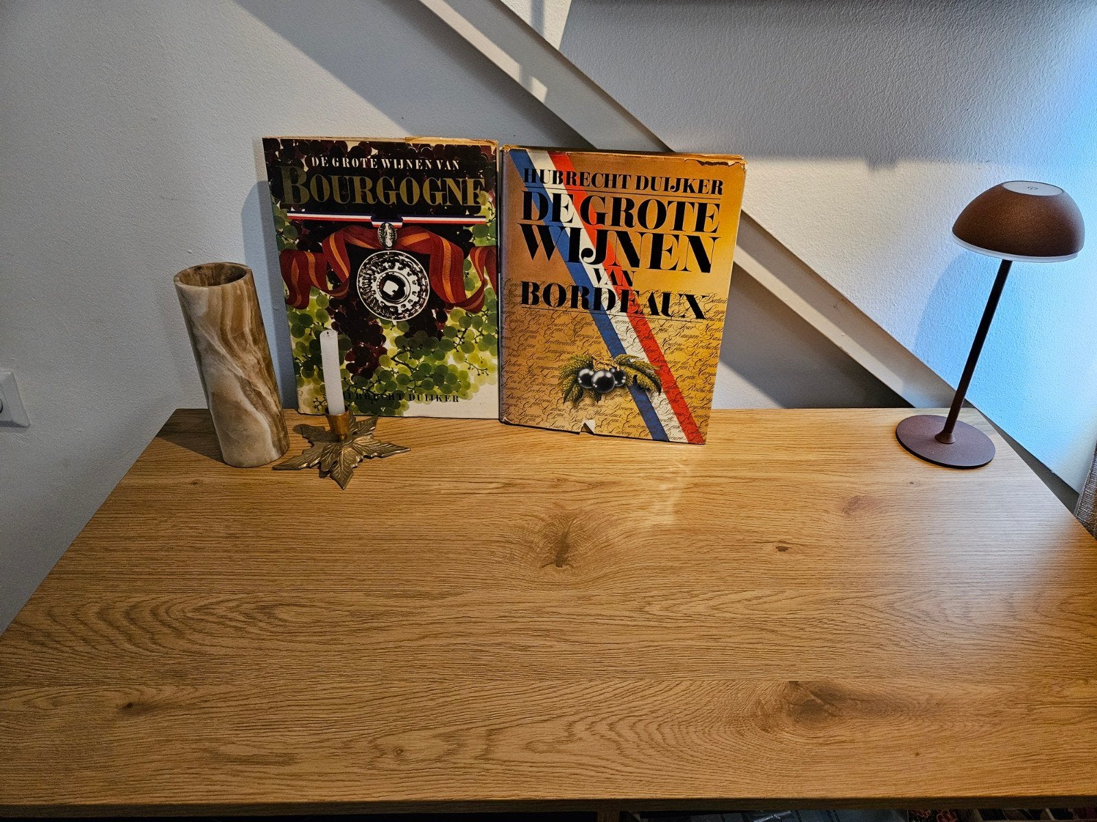 Praktisch en stijlvol bureau Trappedal van Jysk, Ophalen, Zwart, Metaal, Zo goed als nieuw