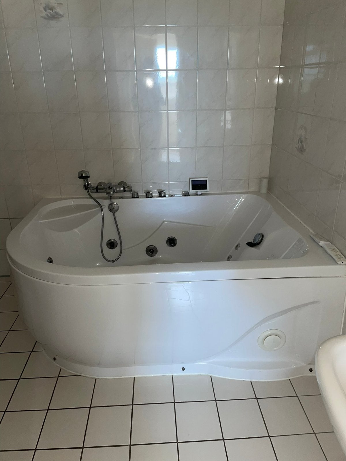 Bubbelbad voor in de badkamer, Ophalen, Gebruikt