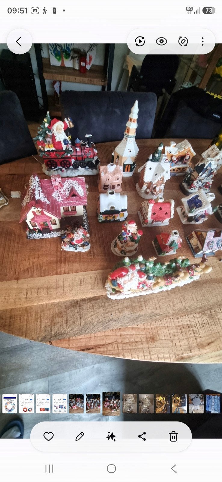 kerst dorp te koop, Diversen, Ophalen of Verzenden