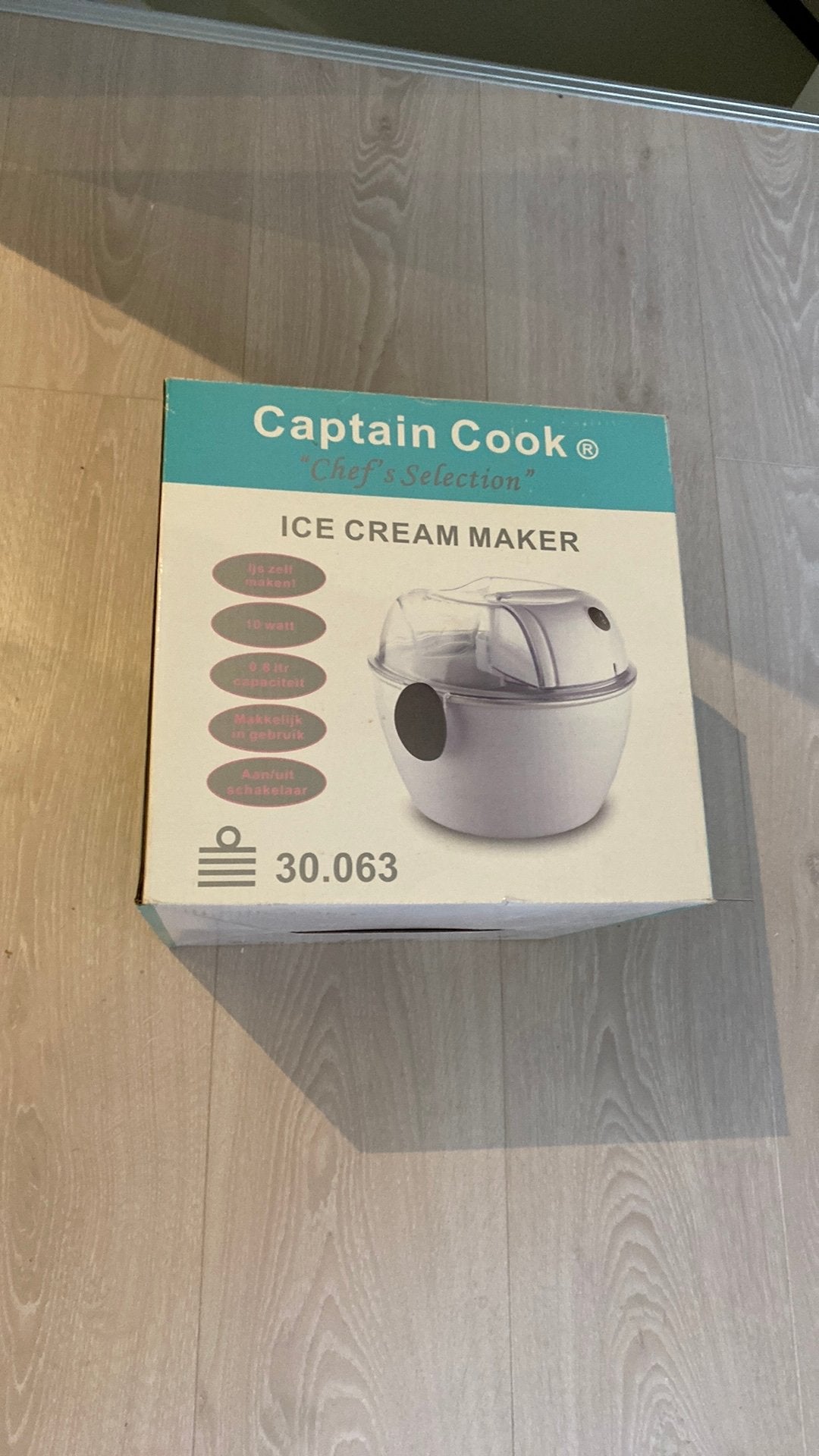 Ice cream maker, nieuw in doos, Ophalen of Verzenden, Nieuw