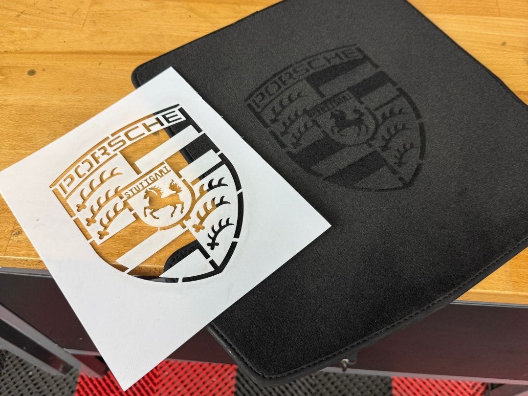 Diverse auto detailing tapijt sjablonen, Ophalen of Verzenden, Nieuw